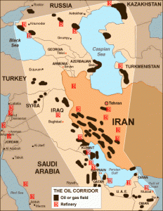 میدان های نفتی ایران